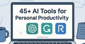 ai tools for personal productivity
